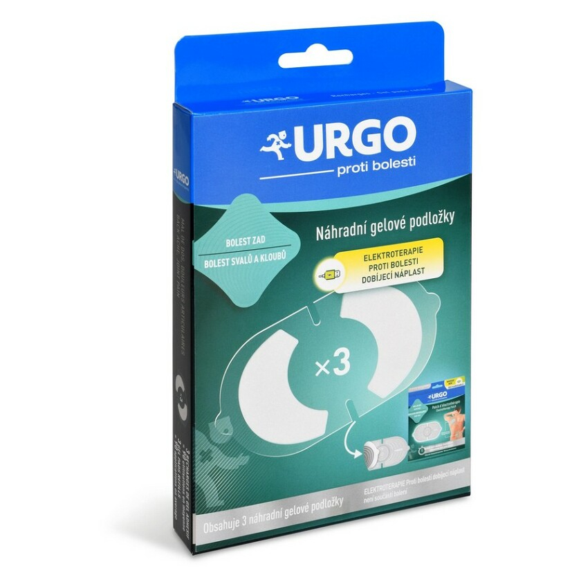 E-shop URGO Elektroterapie nahradní gelové podložky 3 kusy