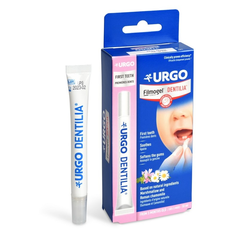 E-shop URGO FILMOGEL Dentilia gel na dětské dásně 10ml