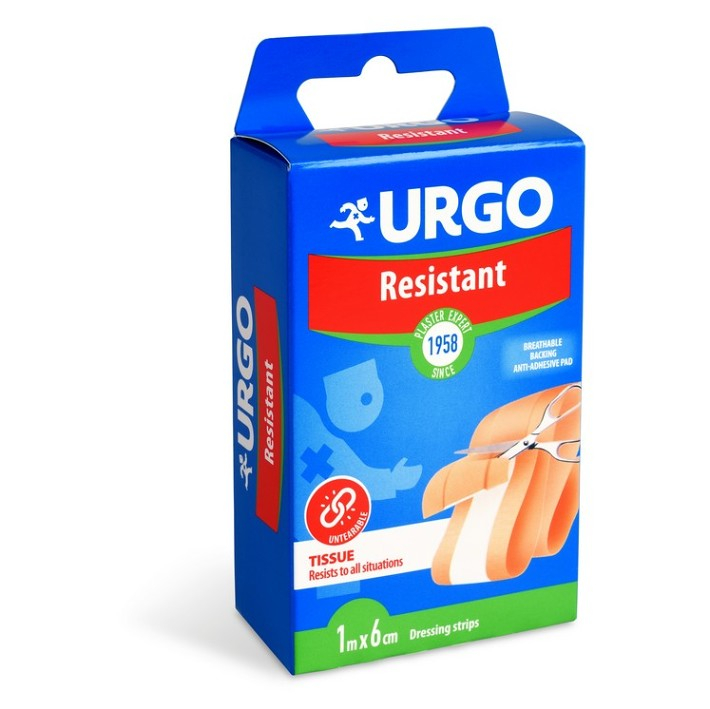 E-shop URGO Resistant odolná náplast 1 m x 6 cm