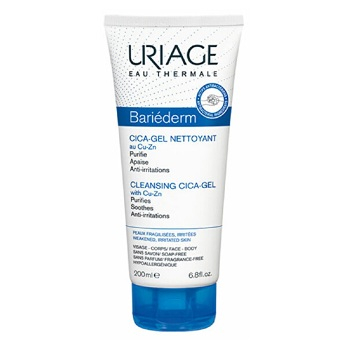 URIAGE Bariederm Zklidňující čisticí gel 200 ml (Dermokosmetika čištění pleti) - Zklidňující, Čistící, Odličovací