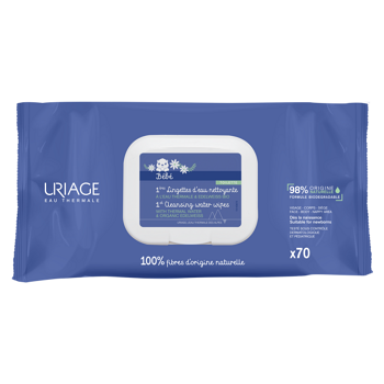 URIAGE Bébé čistící ubrousky 70 kusů (Dětské ubrousky) - Čistící
