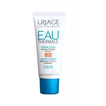 URIAGE Lehký hydratační krém SPF 20 Eau Thermale 40 ml (Dermokosmetika pleťové krémy, gely, balzámy) - Hydratační