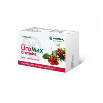 FARMAX UroMax Brusinka 30 tobolek, expirace
