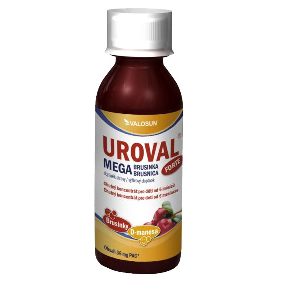 Uroval mega Brusinka sirup forte 200ml