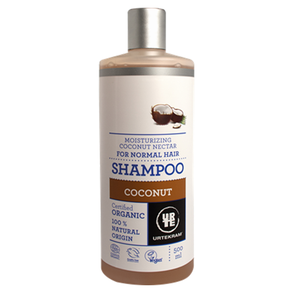 URTEKRAM BIO Hydratační šampon s kokosovým nektarem 500 ml