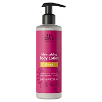 URTEKRAM Rozmazlující růžové tělové mléko BIO 245 ml