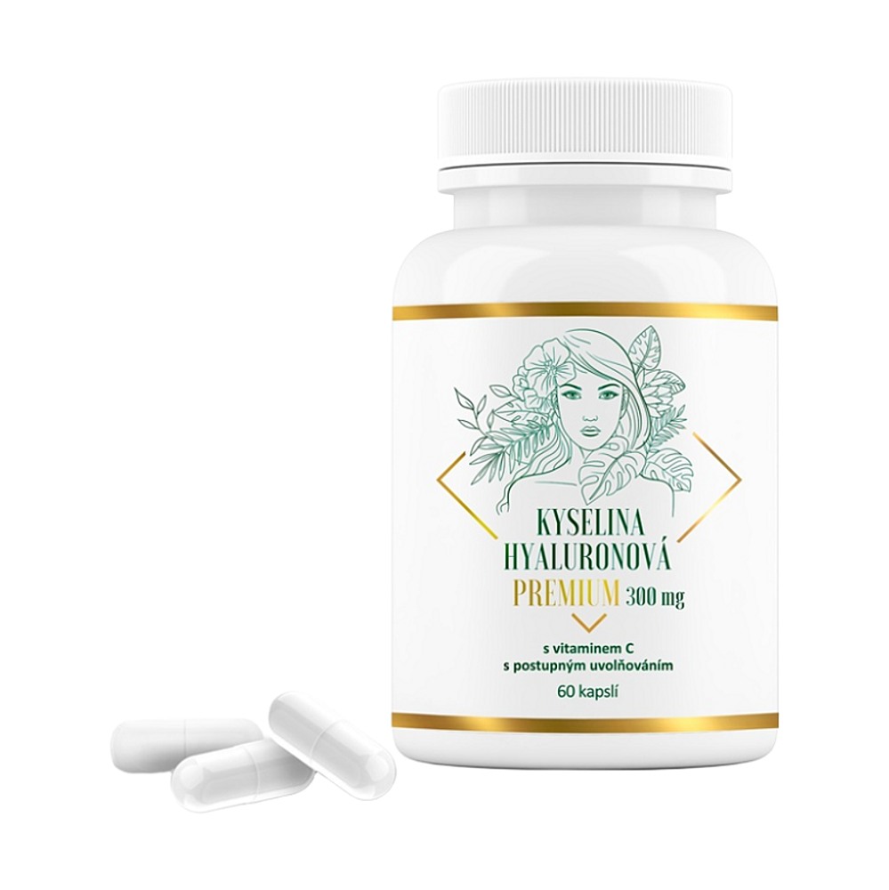VAKOS Kyselina hyaluronová premium 300 mg 60 kapslí