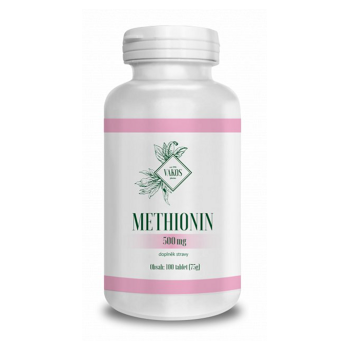 VAKOS Tableta methioninu 500 mg 50 tablet