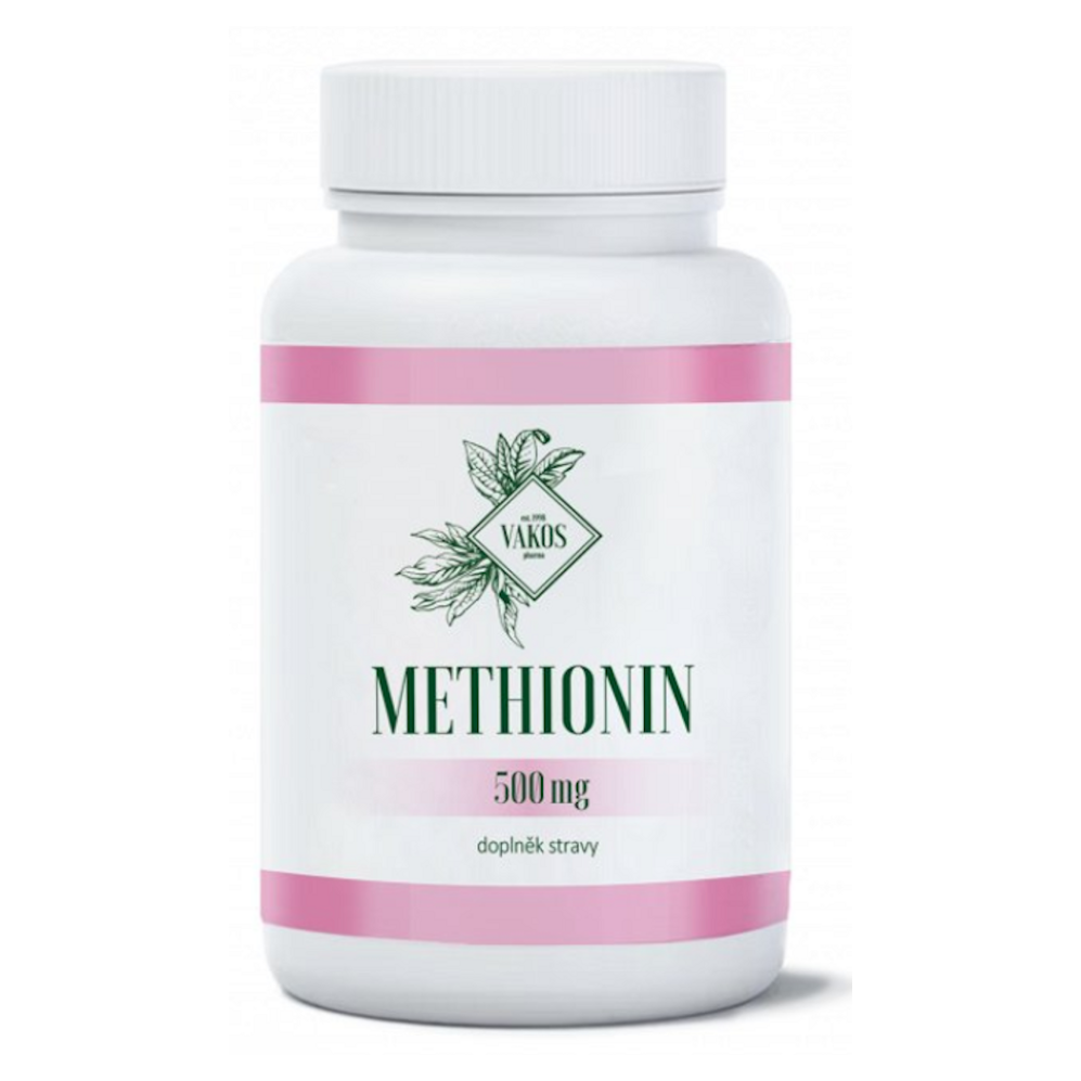 Levně VAKOS Methionin 500 mg 100 kapslí
