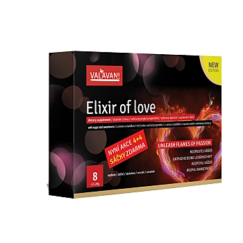VALAVANI Elixir of love 4x5,28 g + 50 % zdarma (Doplňky stravy pro potenci, erekci) - Vícesložkové