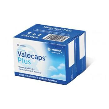 SVUS Valecaps Plus 30 tobolek 1+1 balení zdarma (Na spánek) - Přírodní