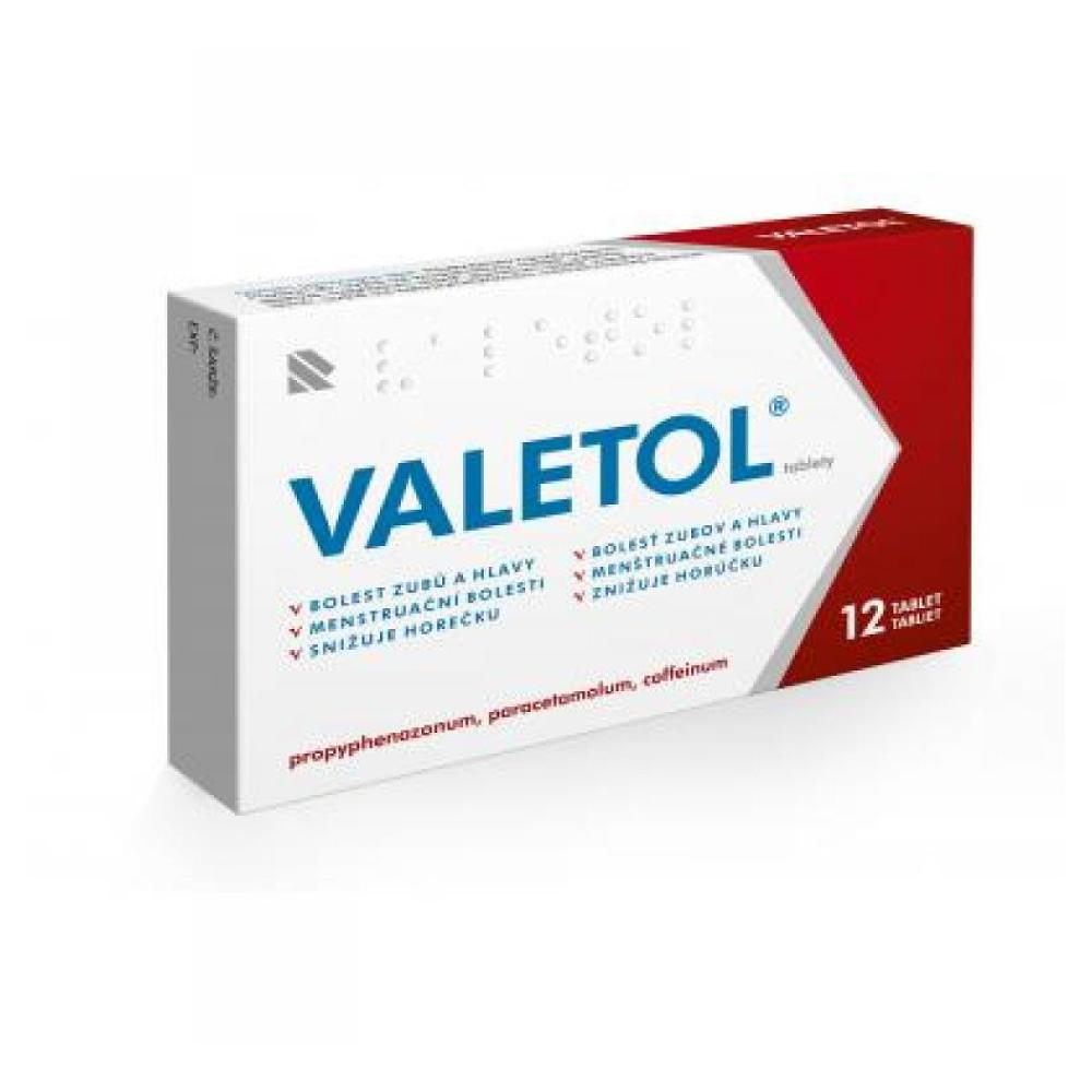 E-shop VALETOL 12 tablet