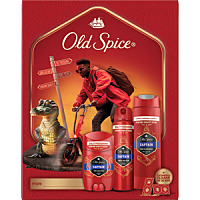 OLD SPICE Xmass sada Captain Dárková sada s hrou Domino 3 kusy