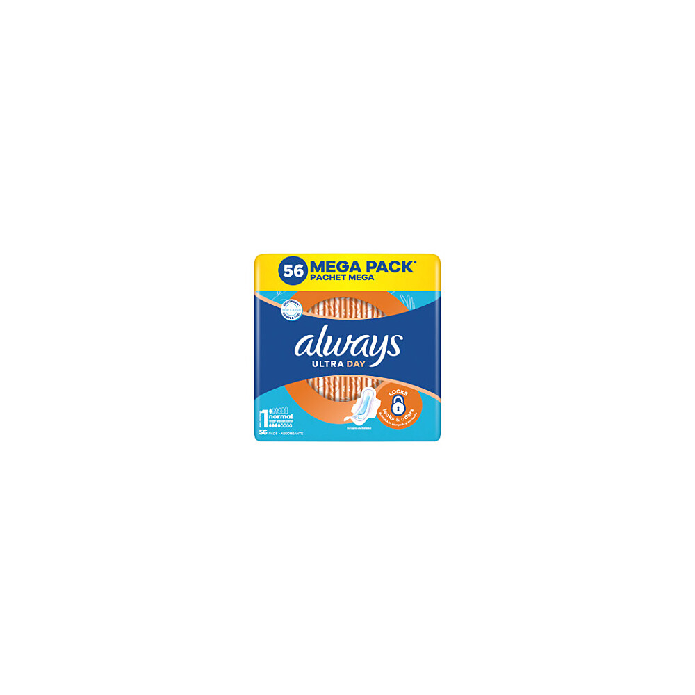 Always Ultra Day Normal hygienické vložky 56 ks