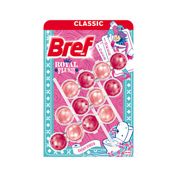 BREF Royal Flush Tuhý WC blok Shiny Joker 3 x 50 g (WC bloky)