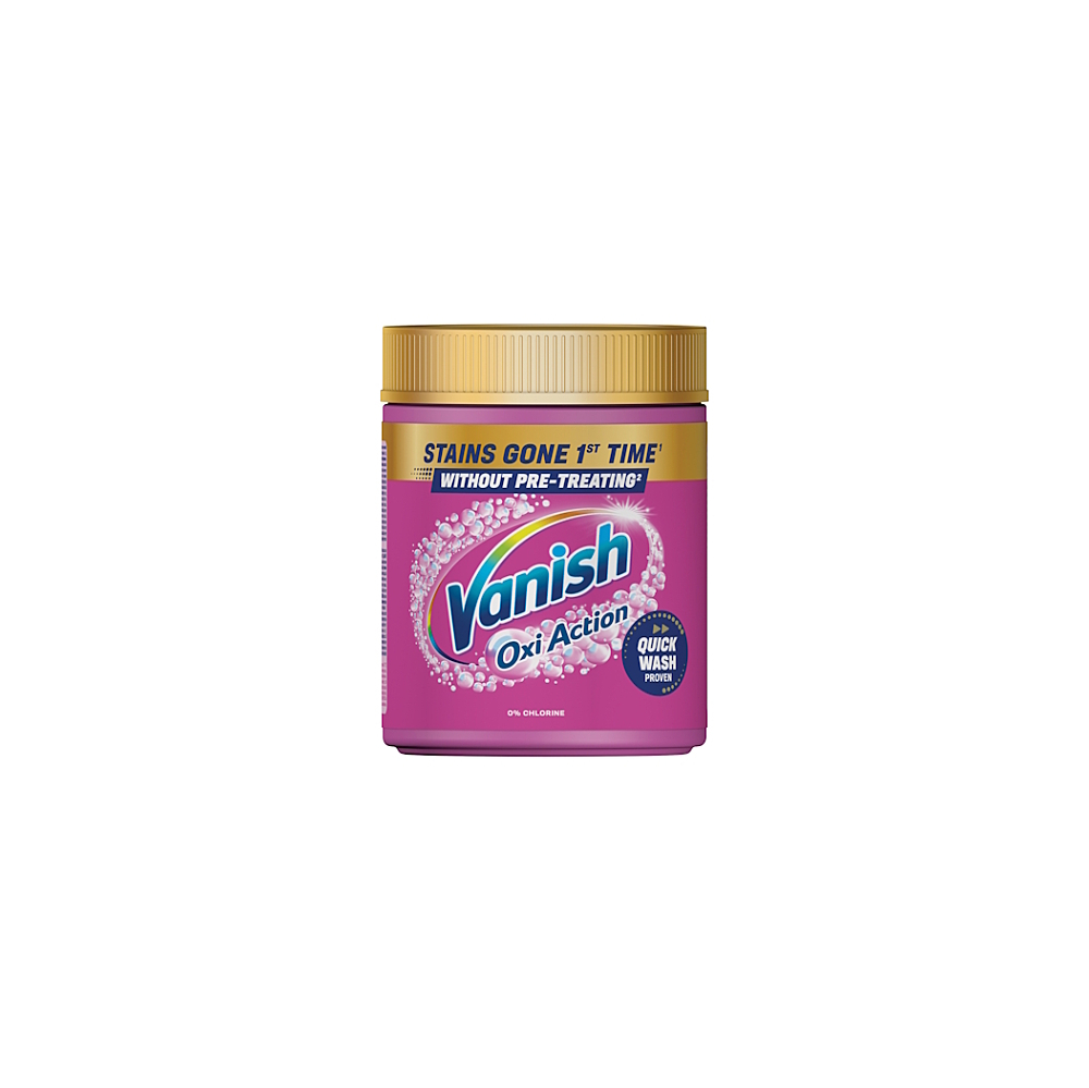 VANISH Oxi action prášek na odstranění skvrn 470 g