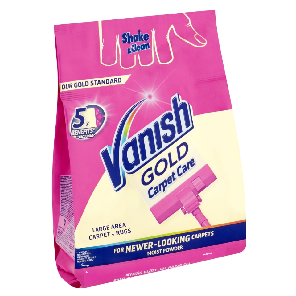 E-shop VANISH Oxi Action Shake & Clean Prášek na čištění koberců 650 g