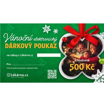 Vánoční elektronický dárkový poukaz 500 Kč (Dárkové poukazy)