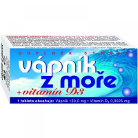 NATURVITA Vápník z moře + Vitamín D3 - 60 tablet NATURVITA Vápník z moře + Vitamín D3 - 60 tablet