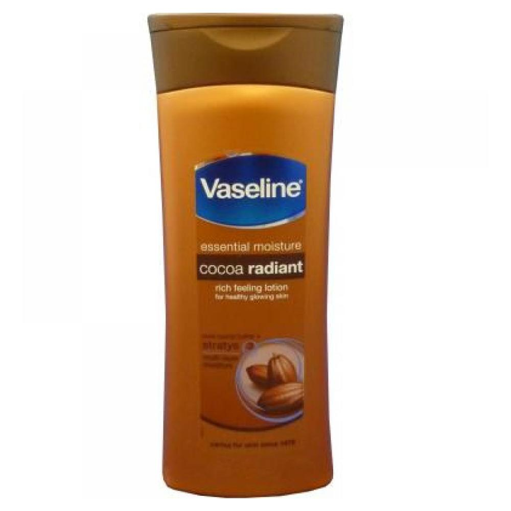 Levně Vaseline Body lotion Cocoa Radiant - tělové mléko 400 ml, poškozený obal