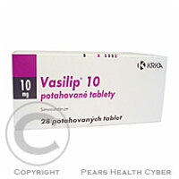 VASILIP 10  28X10 MG Potahované tablety