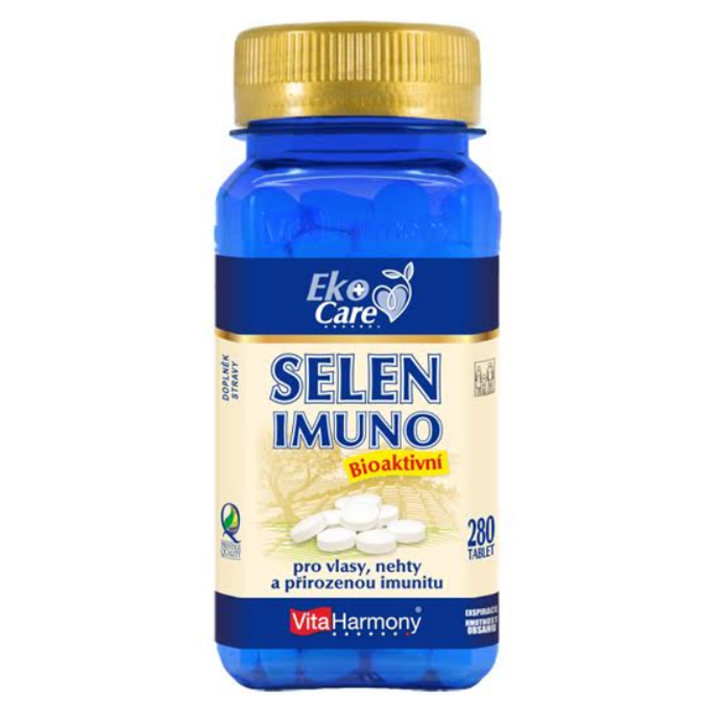 Levně VITAHARMONY Selen imuno bioaktivní 280 tablet