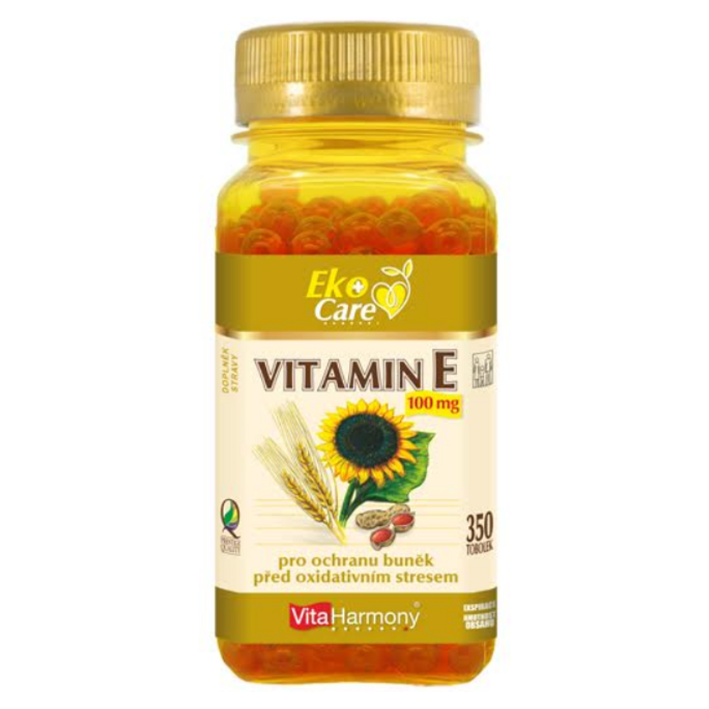 VITAHARMONY Vitamin E 100 mg 350 tobolek