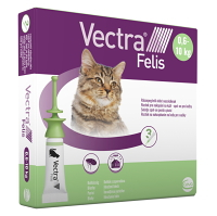 VECTRA Felis Spot-On pro kočky 0,6-10 kg 0,9 ml 3 pipety