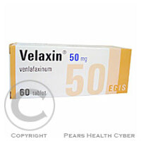 VELAXIN 50 MG  60X50MG Tablety