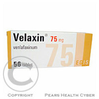 VELAXIN 75 MG  56X75MG Tablety