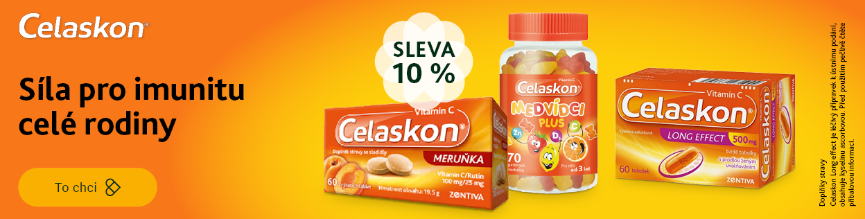 SLEVA 10 % na produkty Celaskon