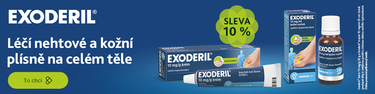 10% SLEVA na Exoderil