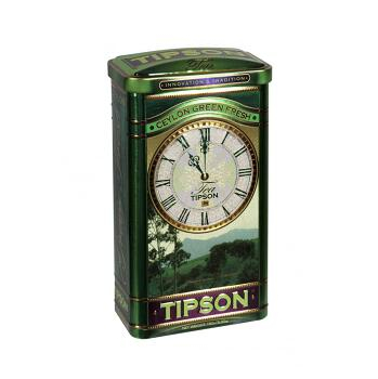 TIPSON Cejlon zelený sypaný čaj Hodiny 150 g