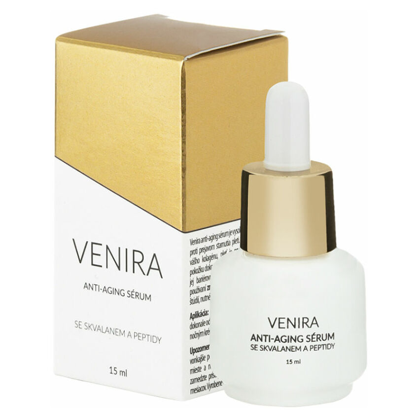 E-shop VENIRA Anti-aging sérum se skvalanem a peptidy 15 ml