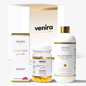 VENIRA Dárková sada pro děti (Vitamíny a multivitamíny pro děti) - Vícesložkové, Postupné uvolňování