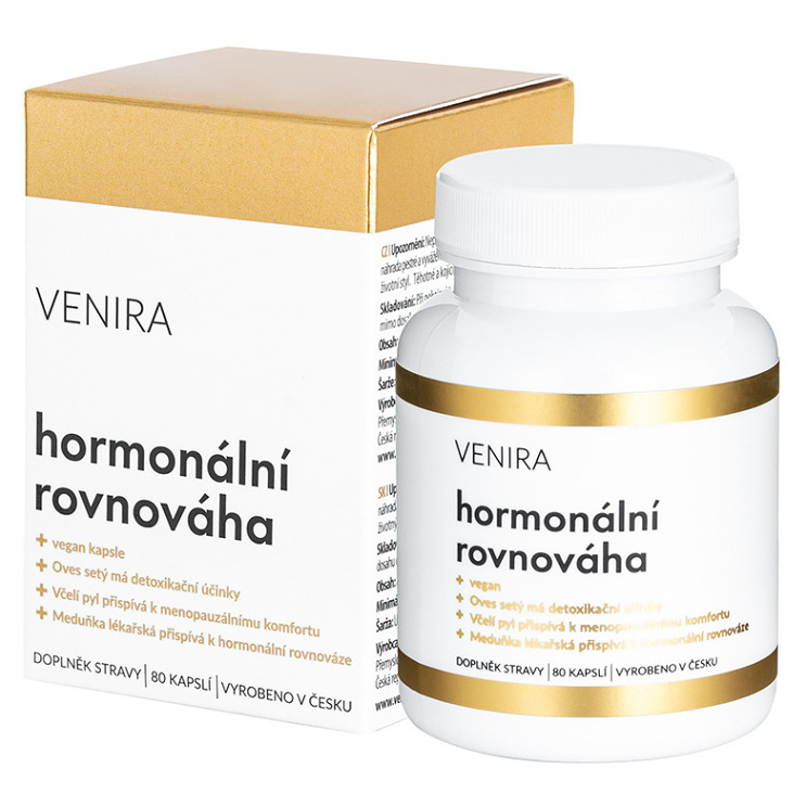 Levně VENIRA Hormonální rovnováha 80 kapslí