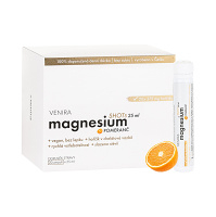 VENIRA Magnesium shots příchuť pomeranč 20 ampulí