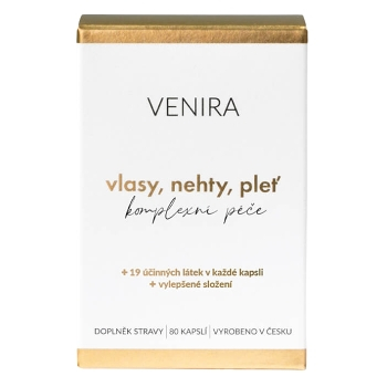 VENIRA Péče o vlasy, nehty a pleť 40 denní kúra 80 kapslí
