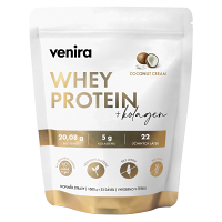 VENIRA Whey protein + kolagen kokosový krém 1000 g