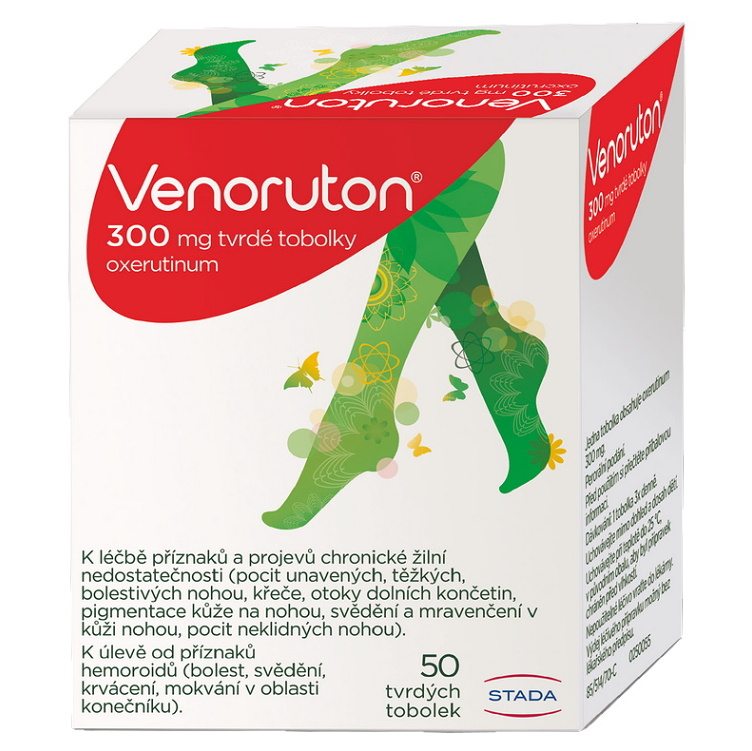Levně VENORUTON 300 mg 50 kapslí
