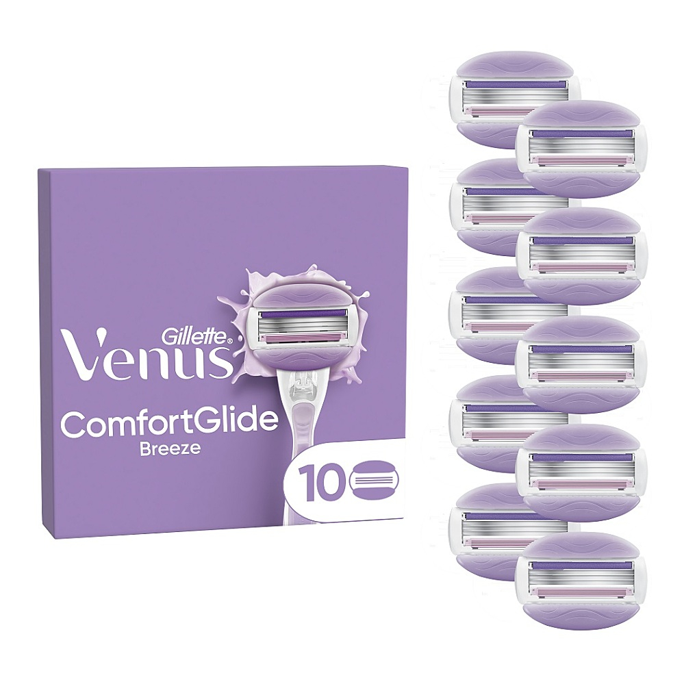 GILLETTE Venus ComfGlide Breeze Náhradní hlavice 10 kusů