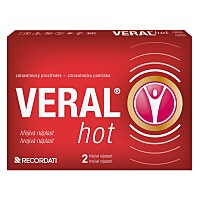 VERAL HOT hřejivá náplast 2 kusy