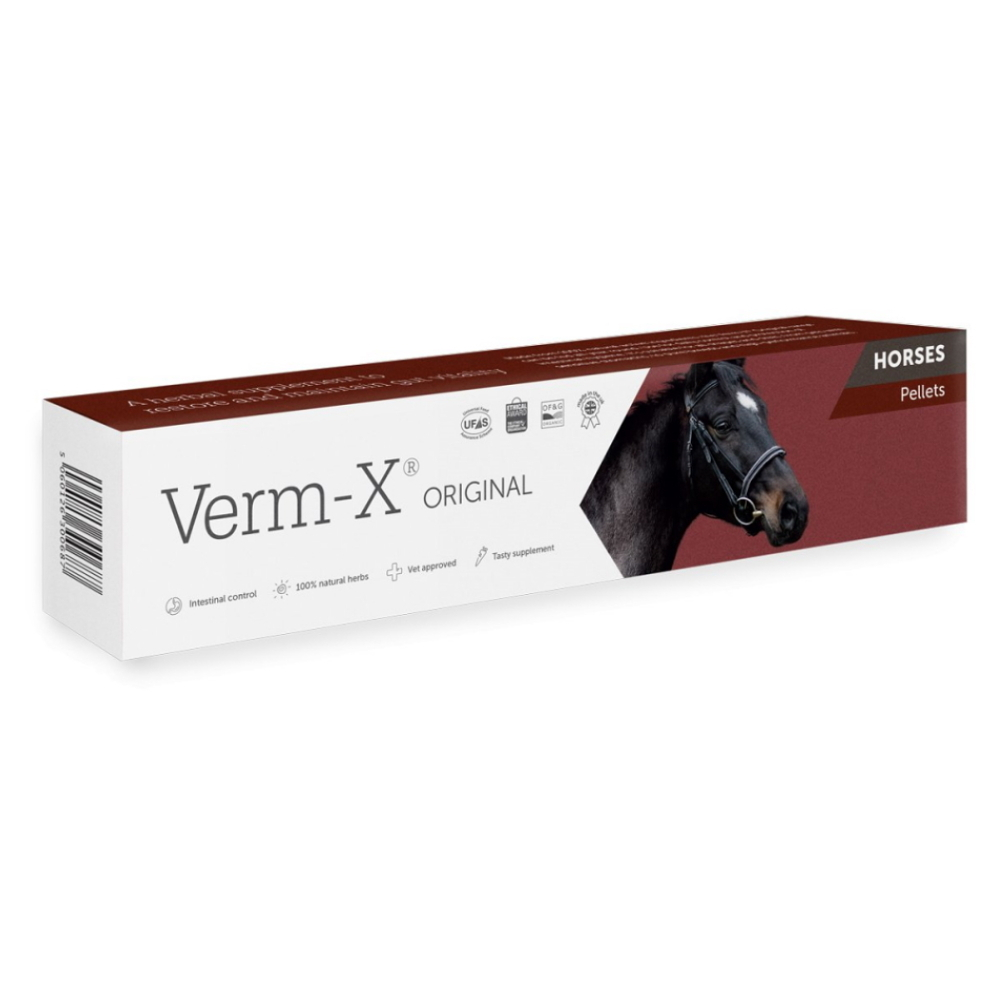 E-shop VERM-X Přírodní pelety proti střevním parazitům pro koně 250 g