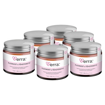 VERRA Komplex plodnost a těhotenství PŮLROČNÍ kůra 360 kapslí (Multivitamíny) - Vícesložkové