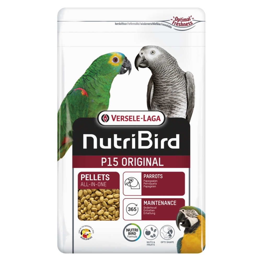E-shop VERSELE LAGA NutriBird P15 Original krmivo pro velké papoušky 1 kg