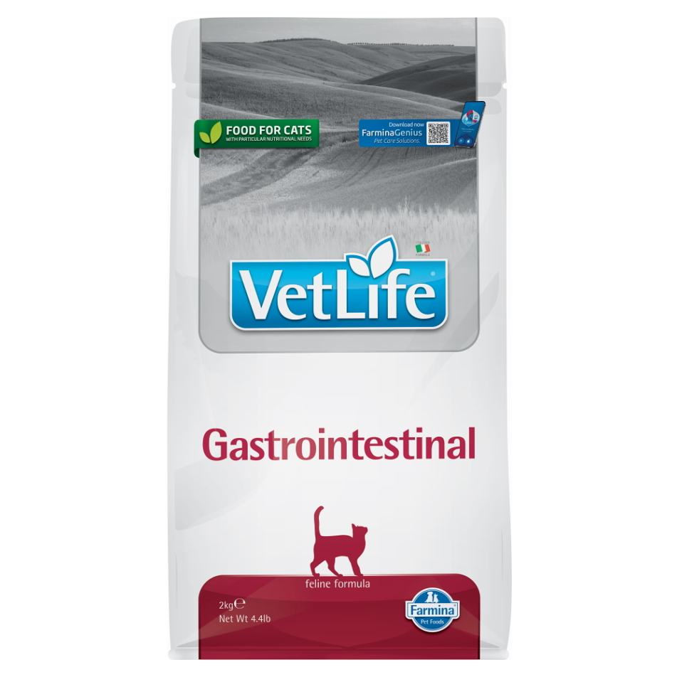 VET LIFE Natural Gastrointestinal granule pro kočky, Hmotnost balení: 2 kg