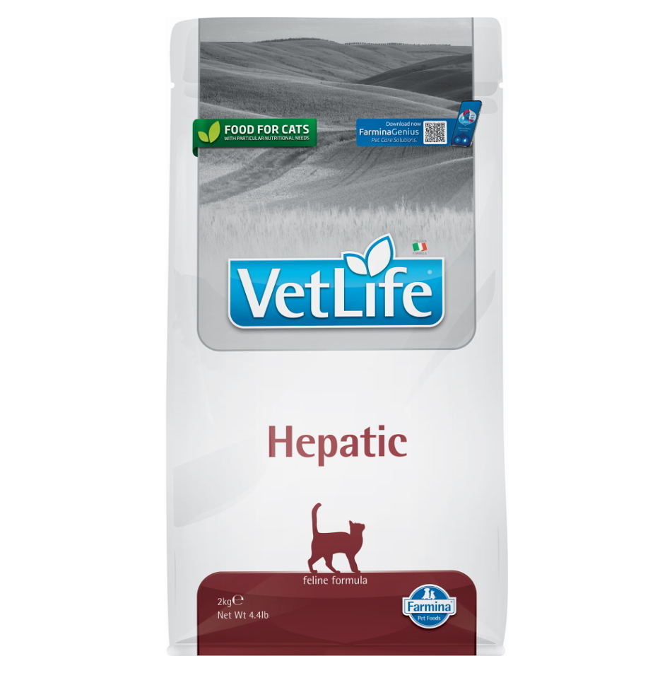 Levně VET LIFE Natural Hepatic granule pro kočky, Hmotnost balení: 10 kg