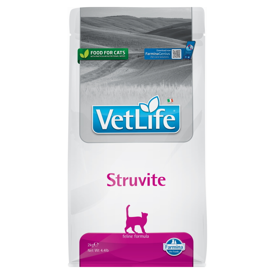 E-shop VET LIFE Natural Struvite granule pro kočky, Hmotnost balení: 2 kg