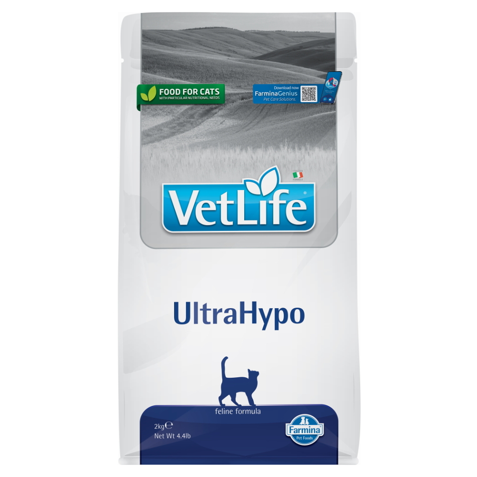 VET LIFE Natural Ultrahypo granule pro kočky, Hmotnost balení: 2 kg