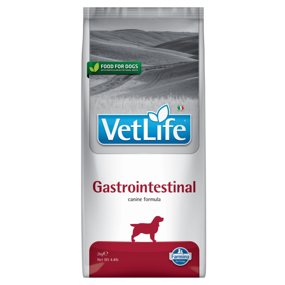 VET LIFE Natural Gastrointestinal granule pro psy, Hmotnost balení: 2 kg
